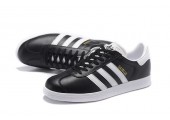 Кроссовки Adidas Gazelle Vintage Leather Black - Фото 4
