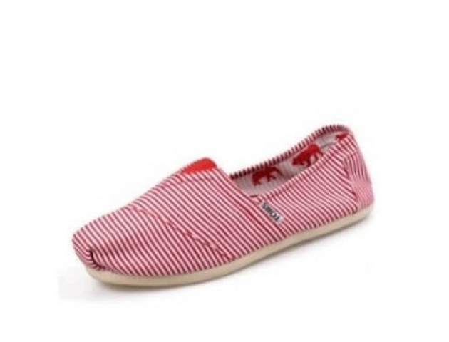 Эспадрильи Toms Classic White/Red