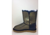 UGG Bailey Button Metallic Blue/Gold - Фото 5