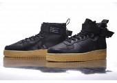 Кроссовки Nike SF Air Force 1 Utility Mid Black/Gum - Фото 5