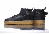 Кроссовки Nike SF Air Force 1 Utility Mid Black/Gum - Фото 3