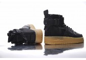 Кроссовки Nike SF Air Force 1 Utility Mid Black/Gum - Фото 7
