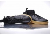 Кроссовки Nike SF Air Force 1 Utility Mid Black/Gum - Фото 2
