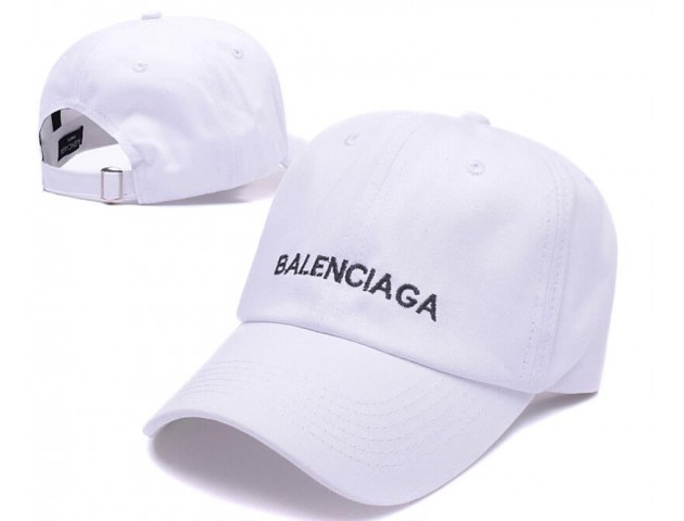 Кепка Balenciaga Hip hop Cap White