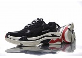 Кроссовки Balenciaga Triple-S Black/White/Red - Фото 8