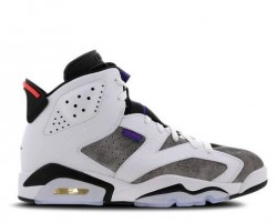 Баскетбольные кроссовки Nike Air Jordan 6 Retro White/Grey Баскетбольные кроссовки Nike Air Jordan 6 Retro White/Grey