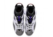 Баскетбольные кроссовки Nike Air Jordan 6 Retro White/Grey - Фото 3