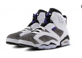 Баскетбольные кроссовки Nike Air Jordan 6 Retro White/Grey - Фото 6