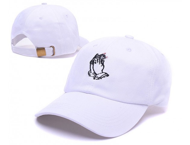 Кепка Ripndip Peaked Cap White