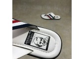 Шлепанцы Adidas Stan Smith City White/Black/Red - Фото 4