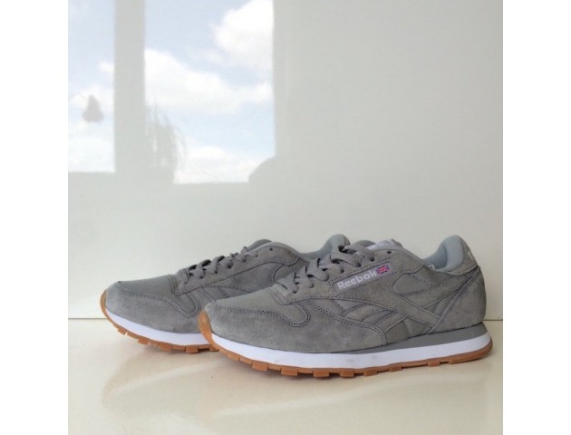 Кроссовки Reebok Classic Leather Suede Grey