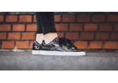 Кроссовки Puma Suede Heart Patent Black - Фото 5