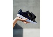 Кроссовки Puma Suede Heart Patent Black - Фото 3