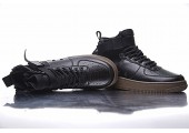 Кроссовки Nike SF Air Force 1 Utility Mid Black/Grey - Фото 5