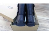 UGG Bailey Button Leather Black - Фото 5