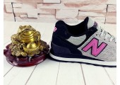 Кроссовки New Balance 574 Grey/Black/Orange? - Фото 5
