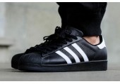 Кроссовки Adidas Superstar II Black/White - Фото 3