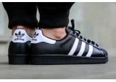 Кроссовки Adidas Superstar II Black/White - Фото 4