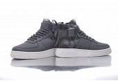 Кроссовки Nike SF Air Force 1 Utility Mid Grey/White - Фото 8