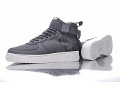 Кроссовки Nike SF Air Force 1 Utility Mid Grey/White - Фото 4