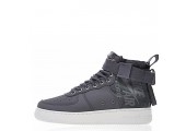 Кроссовки Nike SF Air Force 1 Utility Mid Grey/White - Фото 1