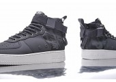 Кроссовки Nike SF Air Force 1 Utility Mid Grey/White - Фото 7