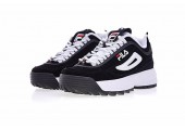 Кроссовки Fila Disruptor II Black/White Pack - Фото 9