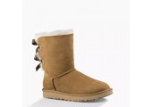UGG BAILEY BOW II BOOT CHESTNUT - Фото 3