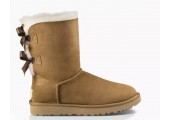 UGG BAILEY BOW II BOOT CHESTNUT - Фото 1