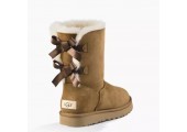 UGG BAILEY BOW II BOOT CHESTNUT - Фото 2