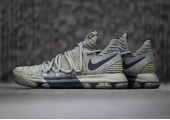 Кроссовки Nike KD 10 Dark Stucco/Anthracite - Фото 2