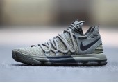 Кроссовки Nike KD 10 Dark Stucco/Anthracite - Фото 7
