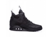Кроссовки Nike Air Max 90 SneakerBoot Winter Triple Black - Фото 1