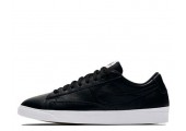 Кроссовки Nike Blazer Low Leather Black - Фото 1