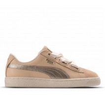 Кроссовки Puma Basket Heart Pastel Peach