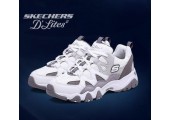 Кроссовки Skechers DLites 2 White/Pink/Beige - Фото 7