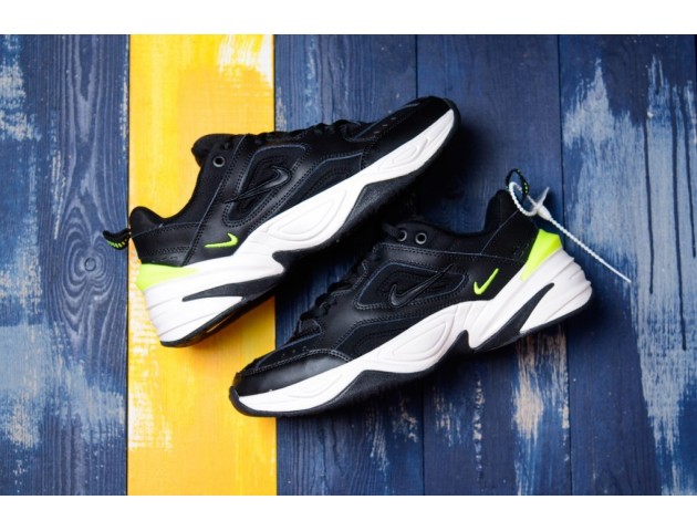 Кроссовки Nike M2K Tekno Black/Lemon Green