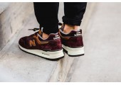Кроссовки New Balance M997DSLR Distinct Retro Ski Purple Heather/Cathay Spice - Фото 3