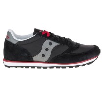 Оригинальные кроссовки Saucony Jazz Low Pro Black/Red/Grey (Код:2866-7S)