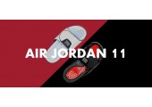Шлепанцы Air Jordan Hydro XI Black/Red - Фото 2
