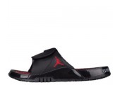 Шлепанцы Air Jordan Hydro XI Black/Red - Фото 1