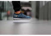 Кроссовки Nike Free Flyknit NSW Squadron Blue - Фото 2