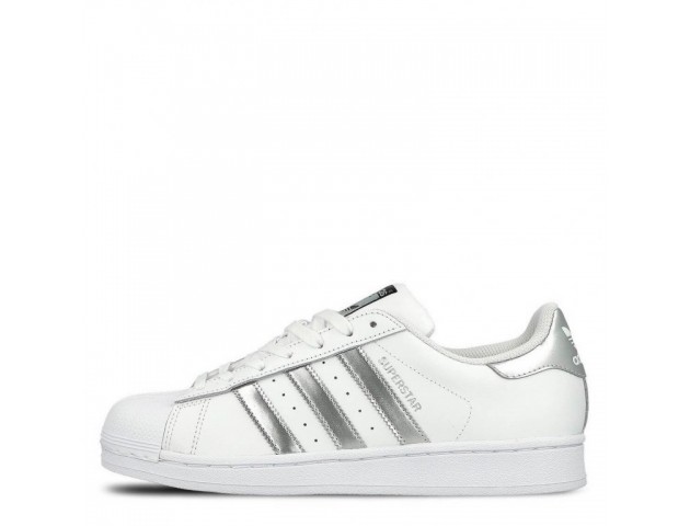 Кроссовки Adidas Superstar White Silver