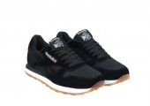 Кроссовки Reebok Classic Suede Black/White - Фото 1