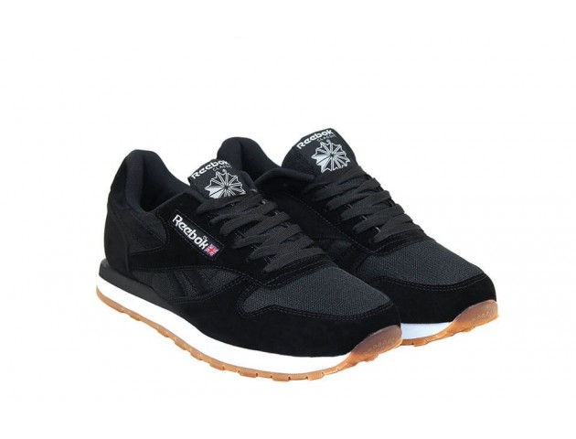 Кроссовки Reebok Classic Suede Black/White
