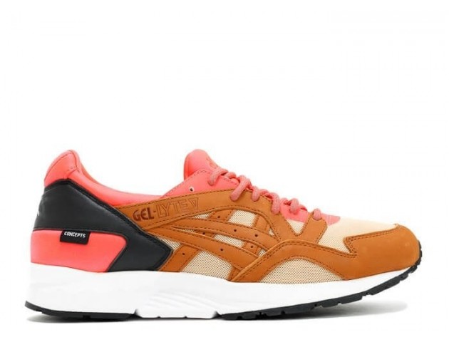 Кроссовки Asics Gel-Lyte V x Concepts Mix & Match Coral High Quality