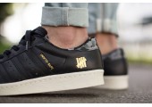 Кроссовки Adidas SS80V Superstar UNDFTD X Bape Black - Фото 2