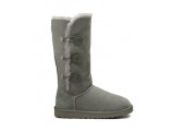 UGG Bailey Button Triplet Grey - Фото 1