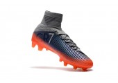 Футбольные бутсы Nike Mercurial Superfly V CR 7 AG-PRO Coll Grey/Metalic Hematit/Wolg Grey - Фото 5