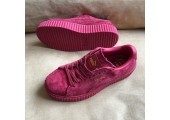 Кроссовки Puma Suede Creeper x Rihanna Bordo - Фото 10